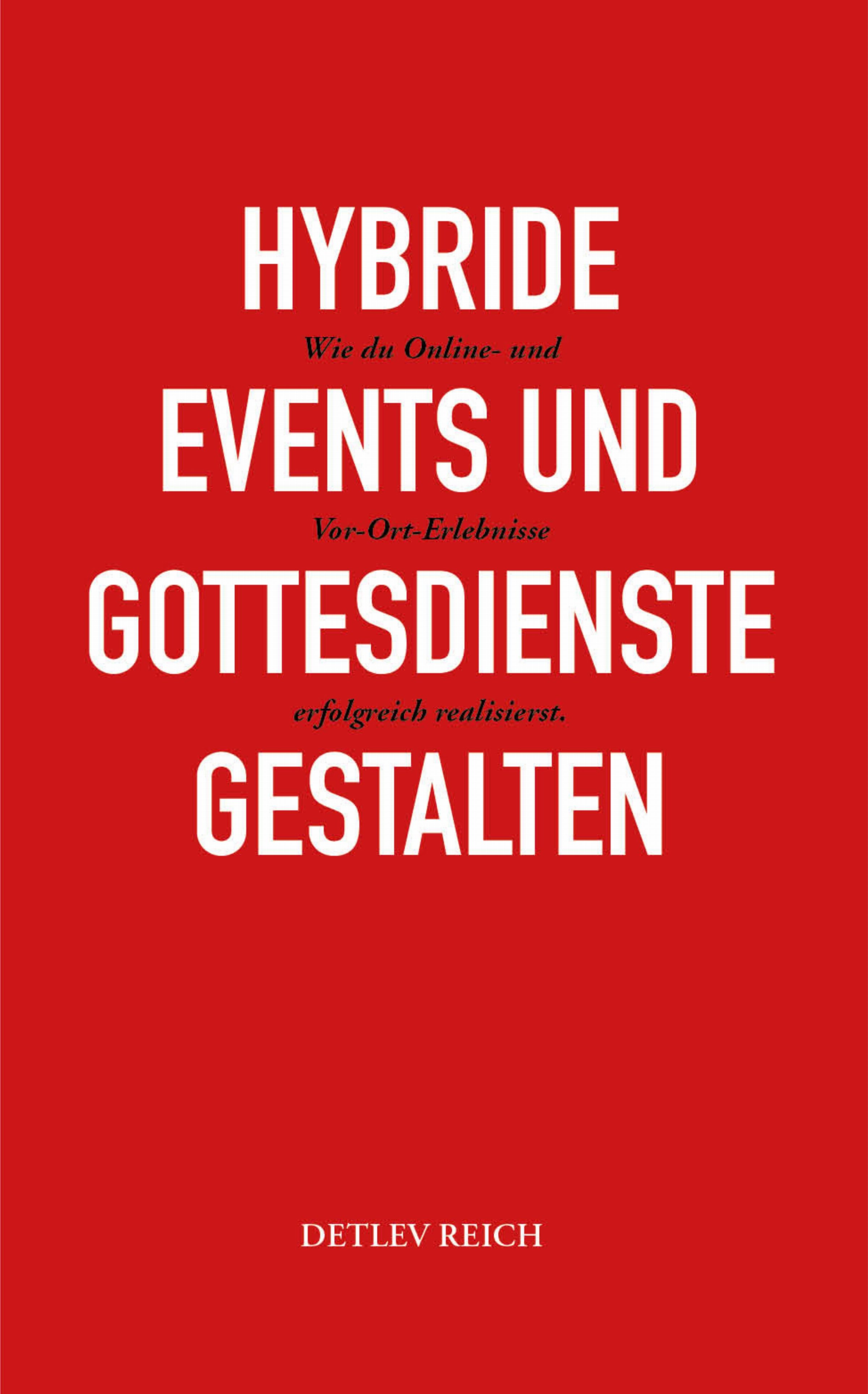 Cover: Hybride Events und Gottesdienste gestalten