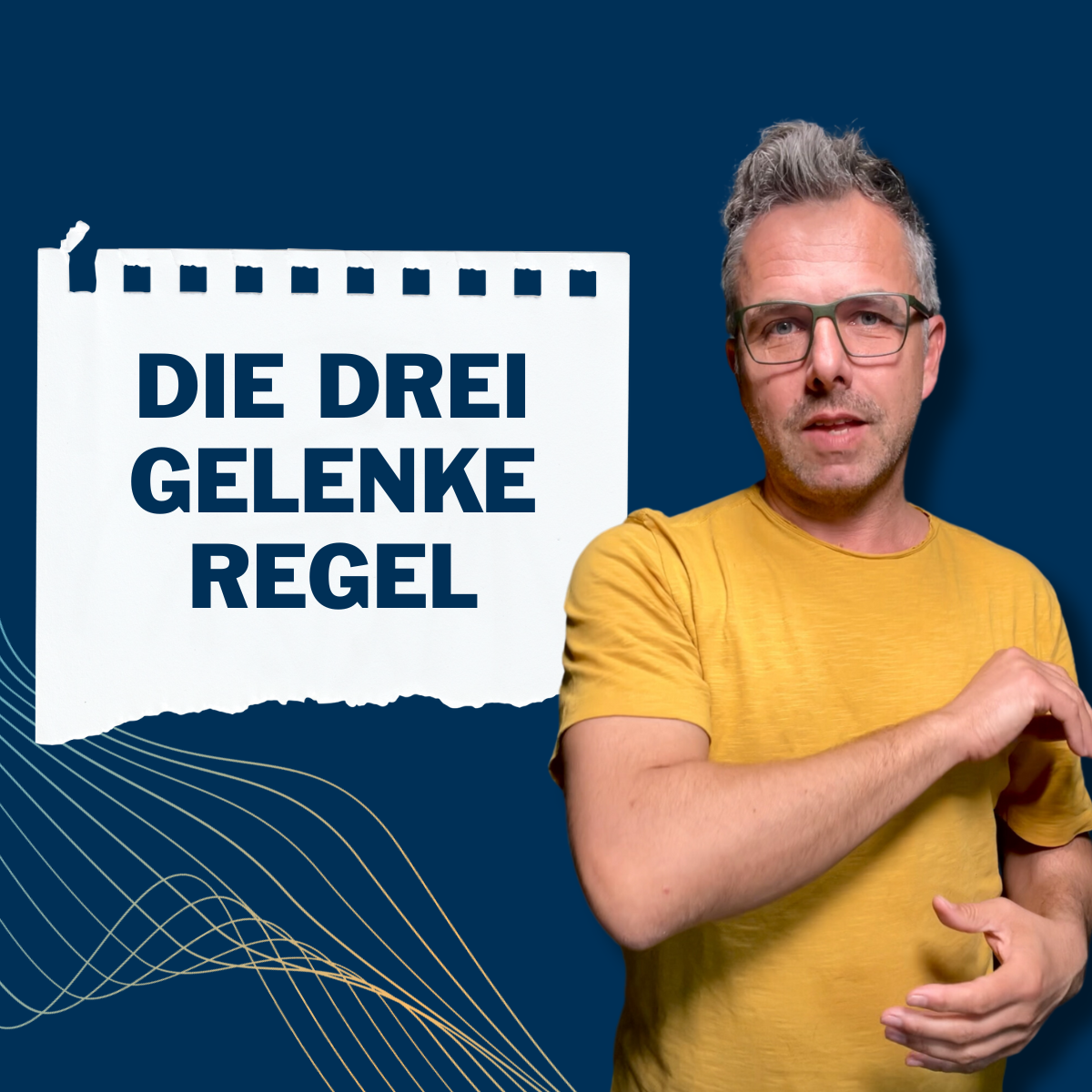 Titelbild: Die Drei-Gelenke-Regel