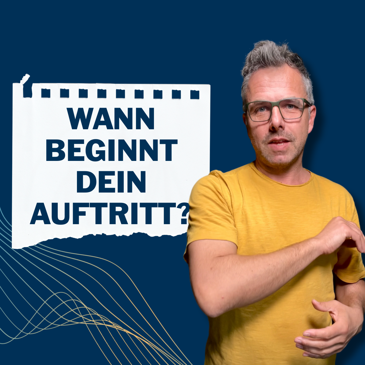 Titelbild: Dein Auftritt beginnt lange vor dem ersten Wort: Was du beachten musst, um von Anfang an zu überzeugen