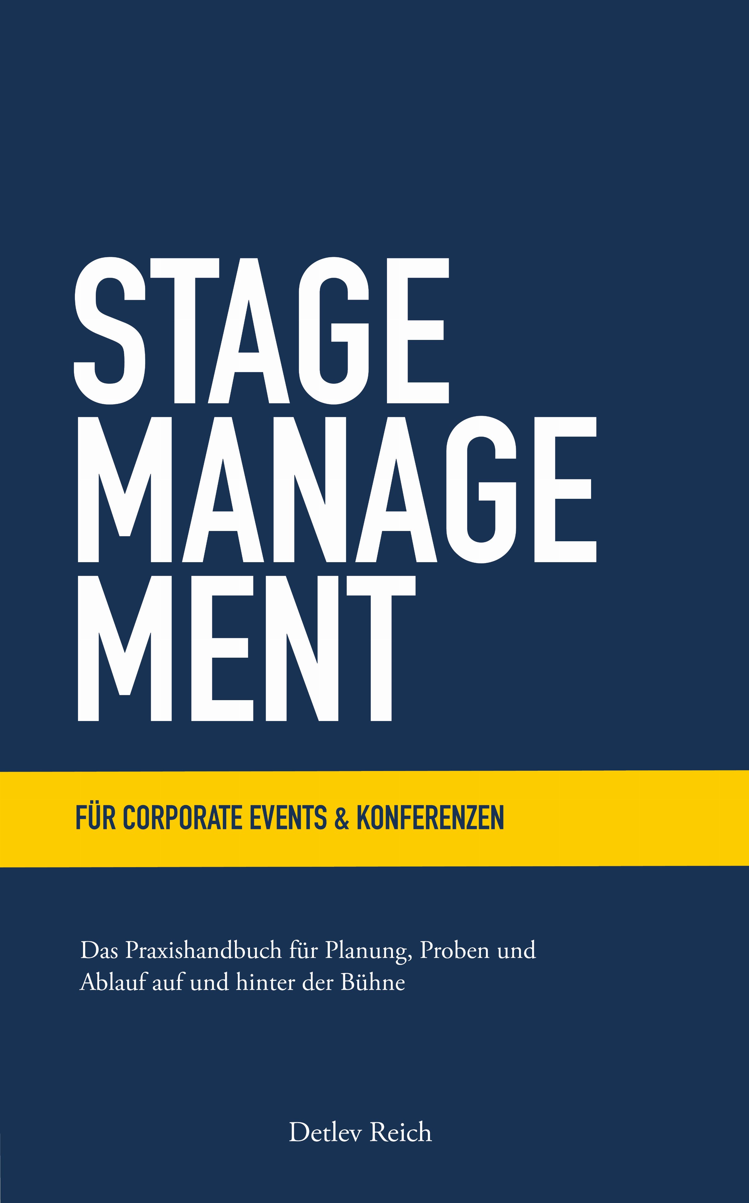 Cover: Stagemanagement für Corporate Events & Konferenzen
